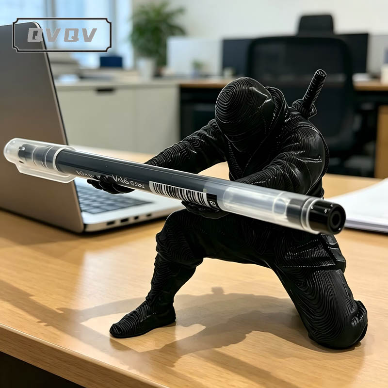 Home Office Programmer - Desktop Art 3D Printed Ninja Pen