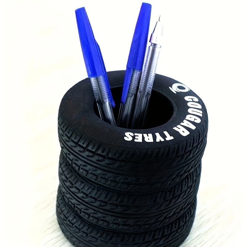 1PC Fun Tire Shaped Pen Holder - Home Office Programmer review and price