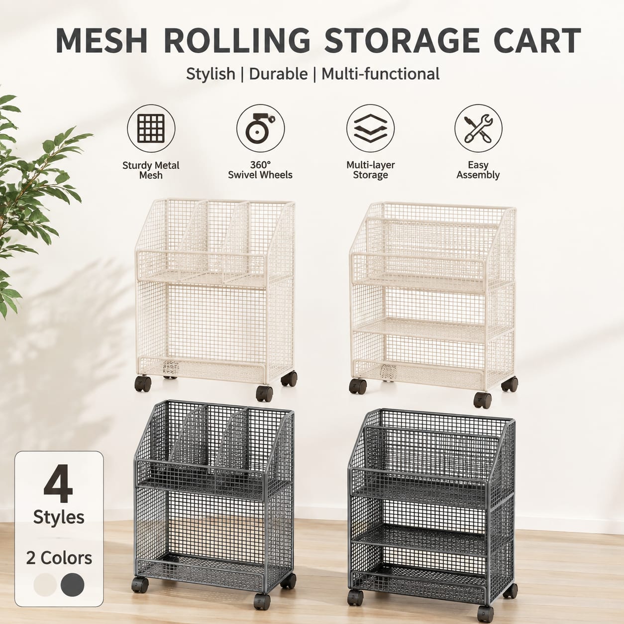 Mobile Rolling Book Cart with  - Rolling File Cart review and price