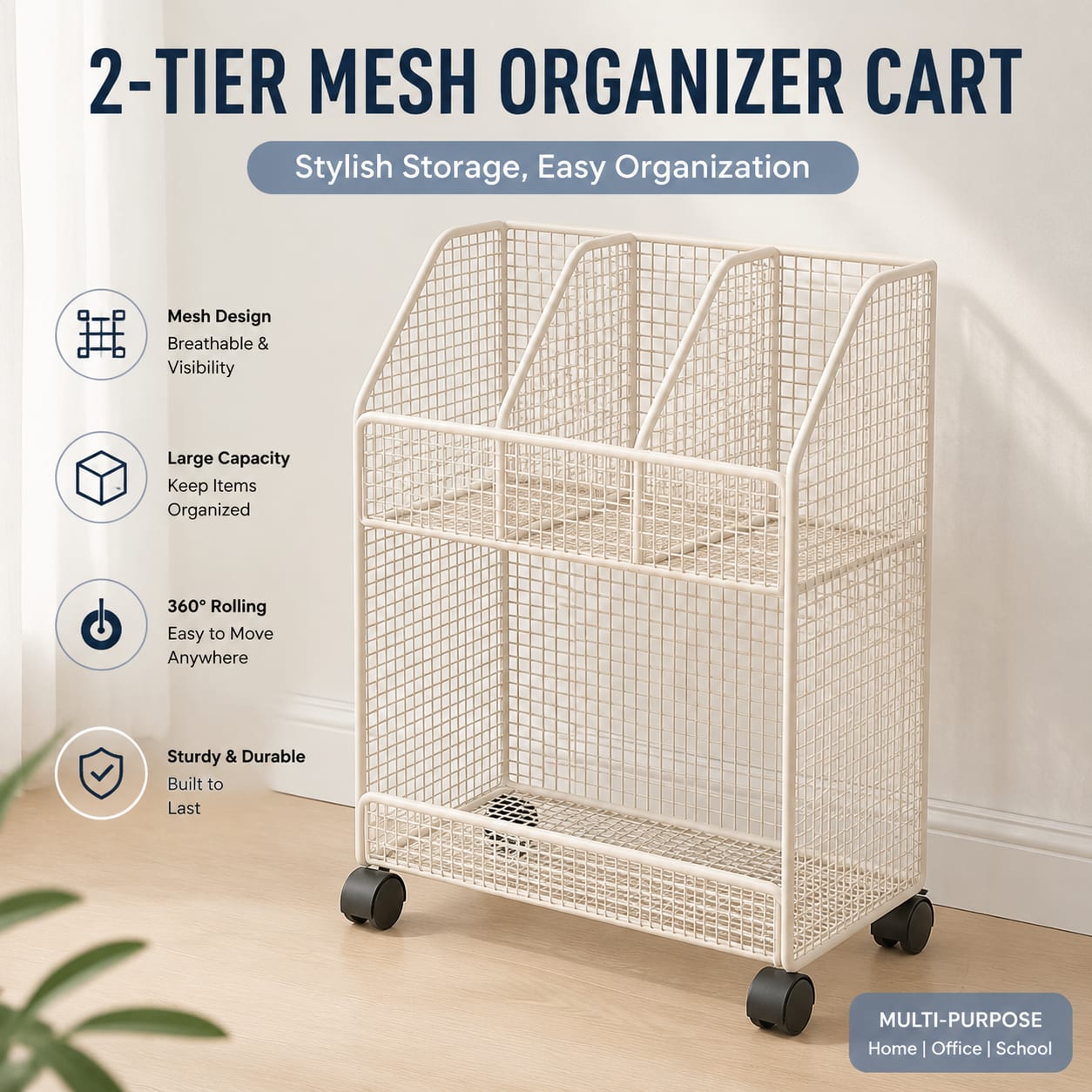 Mobile Rolling Book Cart with  - Rolling File Cart review and price