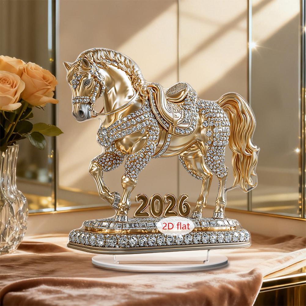 2D Horse Acrylic Desktop Decor - Home Office Holidays 2026 review and price