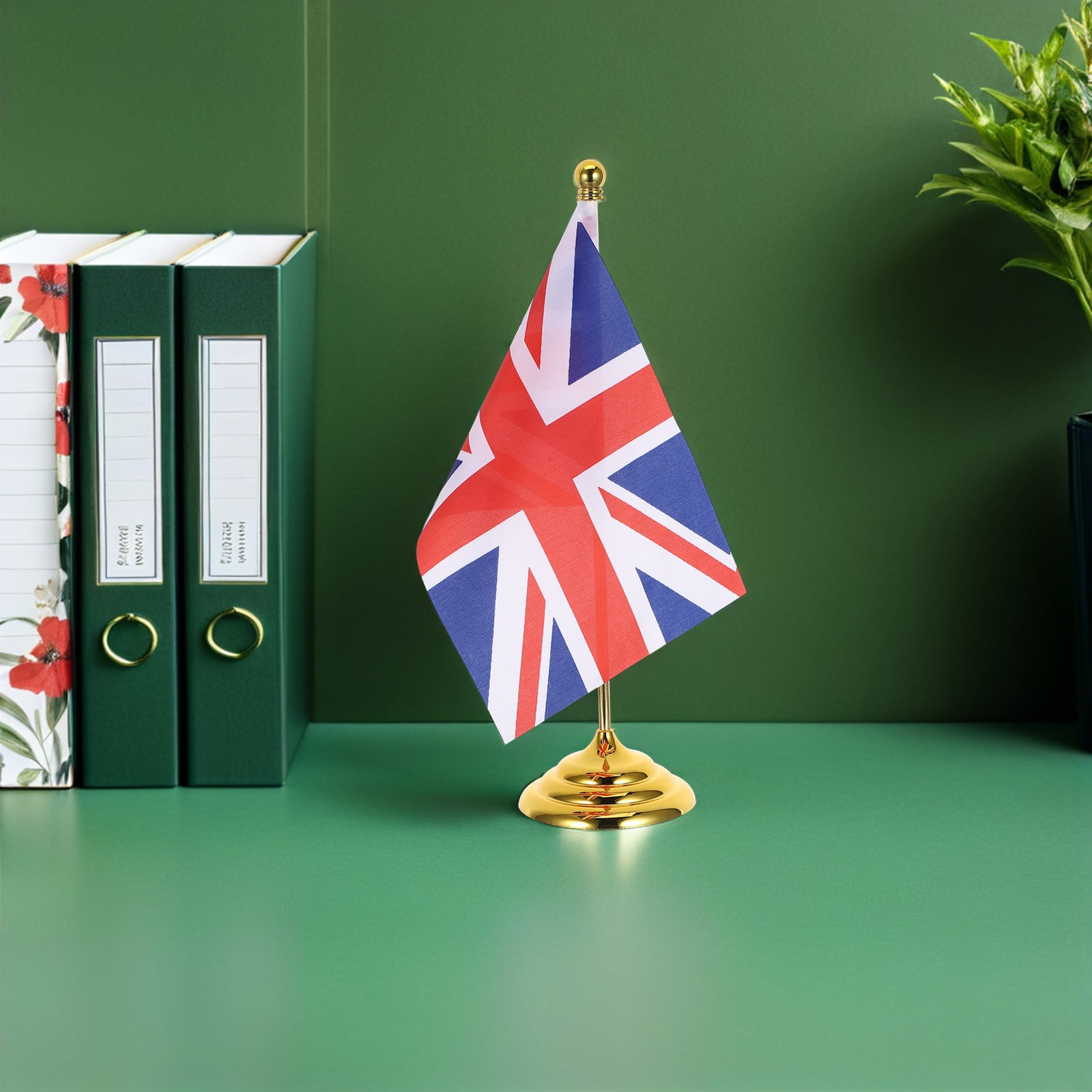 Mini Uk Desk Flag Set United K - Home Office United Kingdom review and price