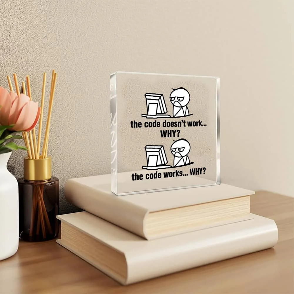 CIFBUY Crystal Acrylic Desktop - Home Office Programmer review and price