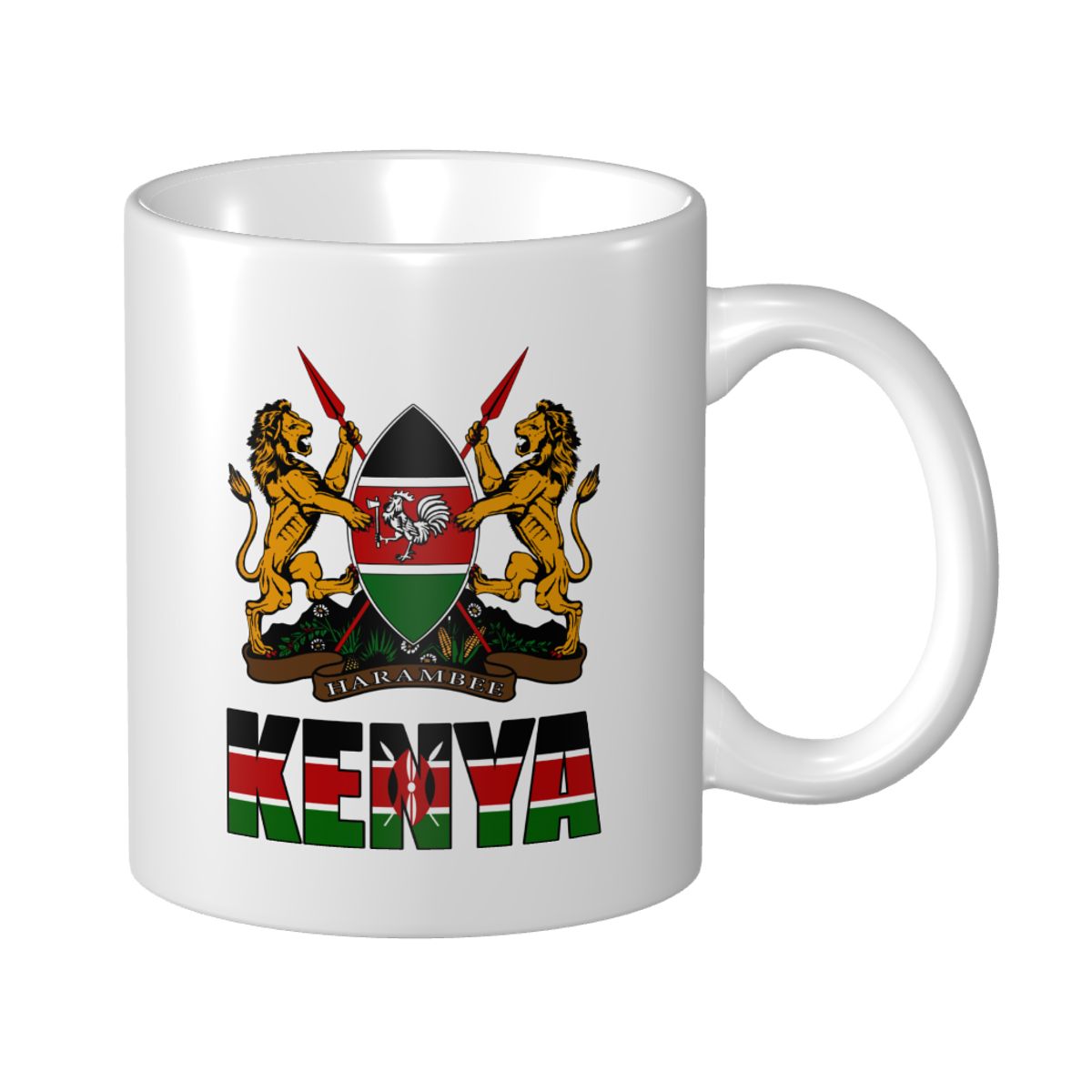 Mark Cup Mug Kenya Letter Flag - Home Office Kenya review and price