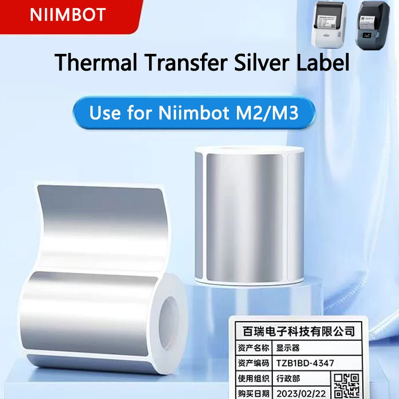 Niimbot M2/M3 Silver Label  He - Laser Printer Home review and price