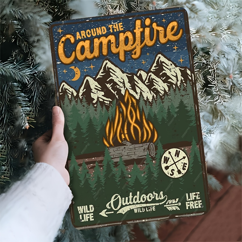Room Decor  Vintage Campfire M - Home Office And Library review and price