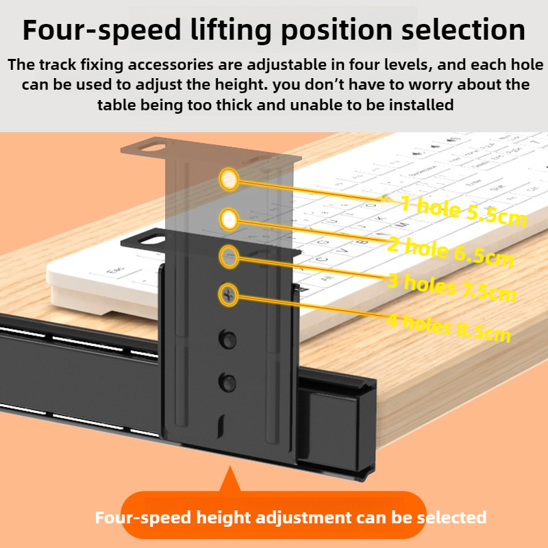 Under Desk Keyboard Tray Slide - Keyboard Tray Under Desk review and price