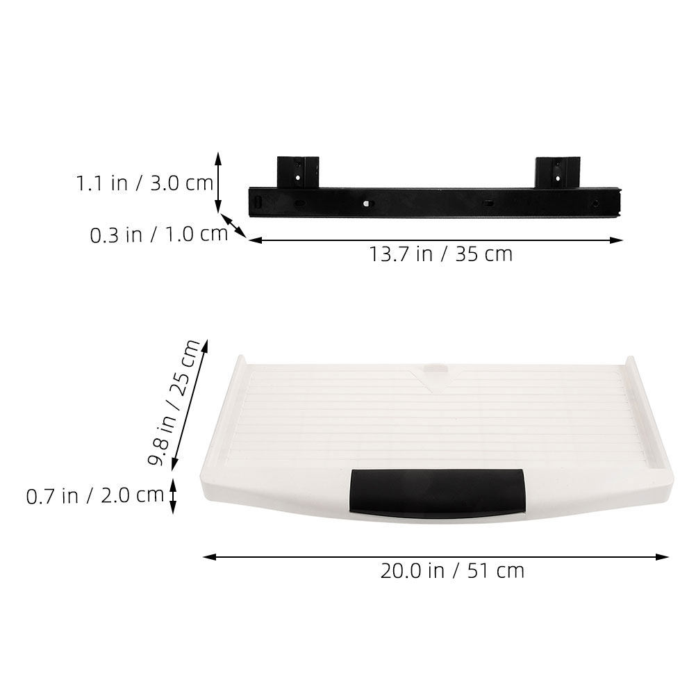 1Set Keyboard Tray Under Desk  - Keyboard Tray Under Desk review and price