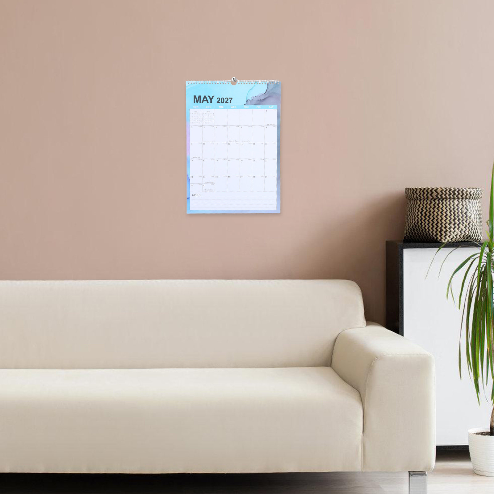 2026 Wall Calendar 18 Months T - Home Office Holidays 2026 review and price