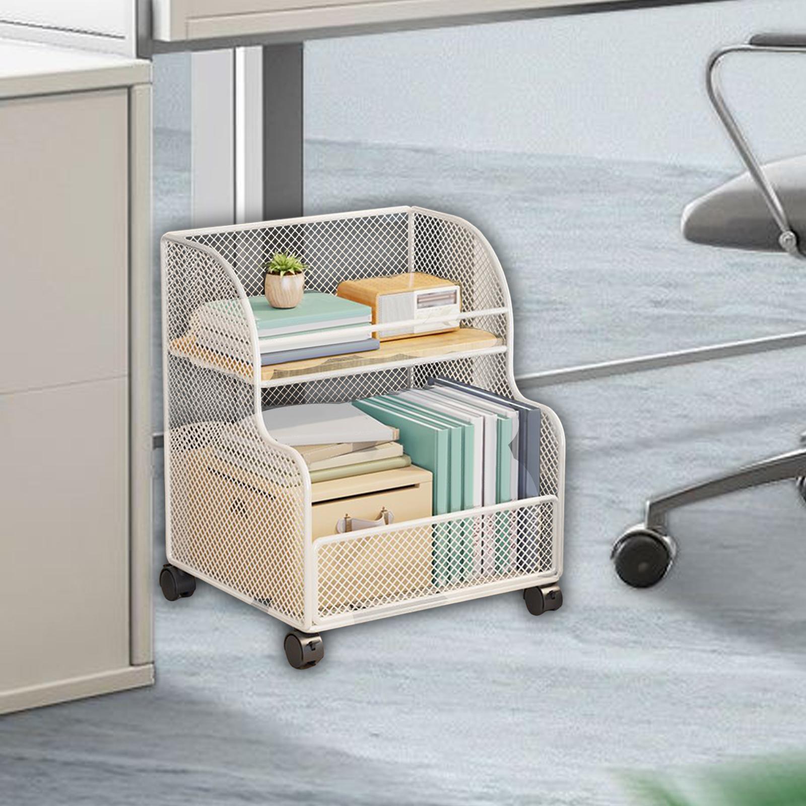 Under Desk Storage Rack Multip - Rolling File Cart review and price