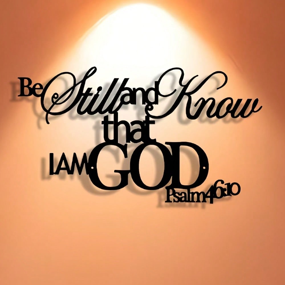 God Word Metal Wall Plaque Chr - Home Office Room Inspiration review and price