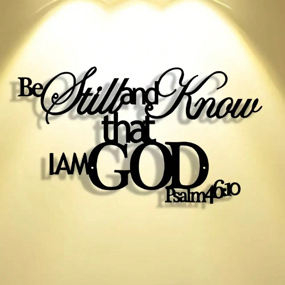 God Word Metal Wall Plaque Chr - Home Office Room Inspiration review and price