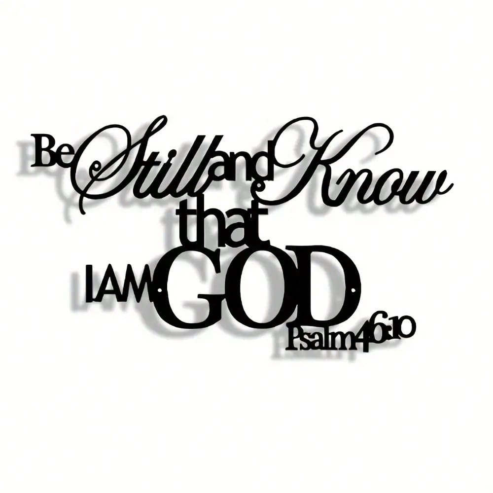 God Word Metal Wall Plaque Chr - Home Office Room Inspiration review and price