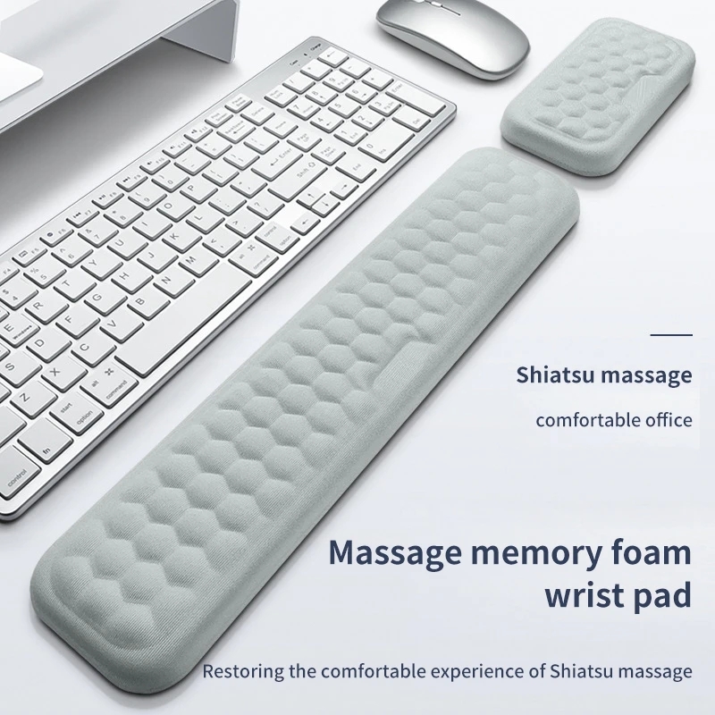 Ergonomic Memory Foam Gaming D - Wrist Rest Pad review and price