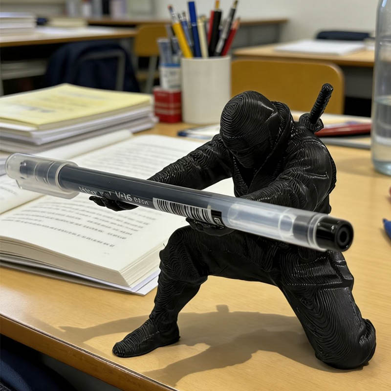 Desktop Art 3D Printed Ninja P - Home Office Programmer review and price