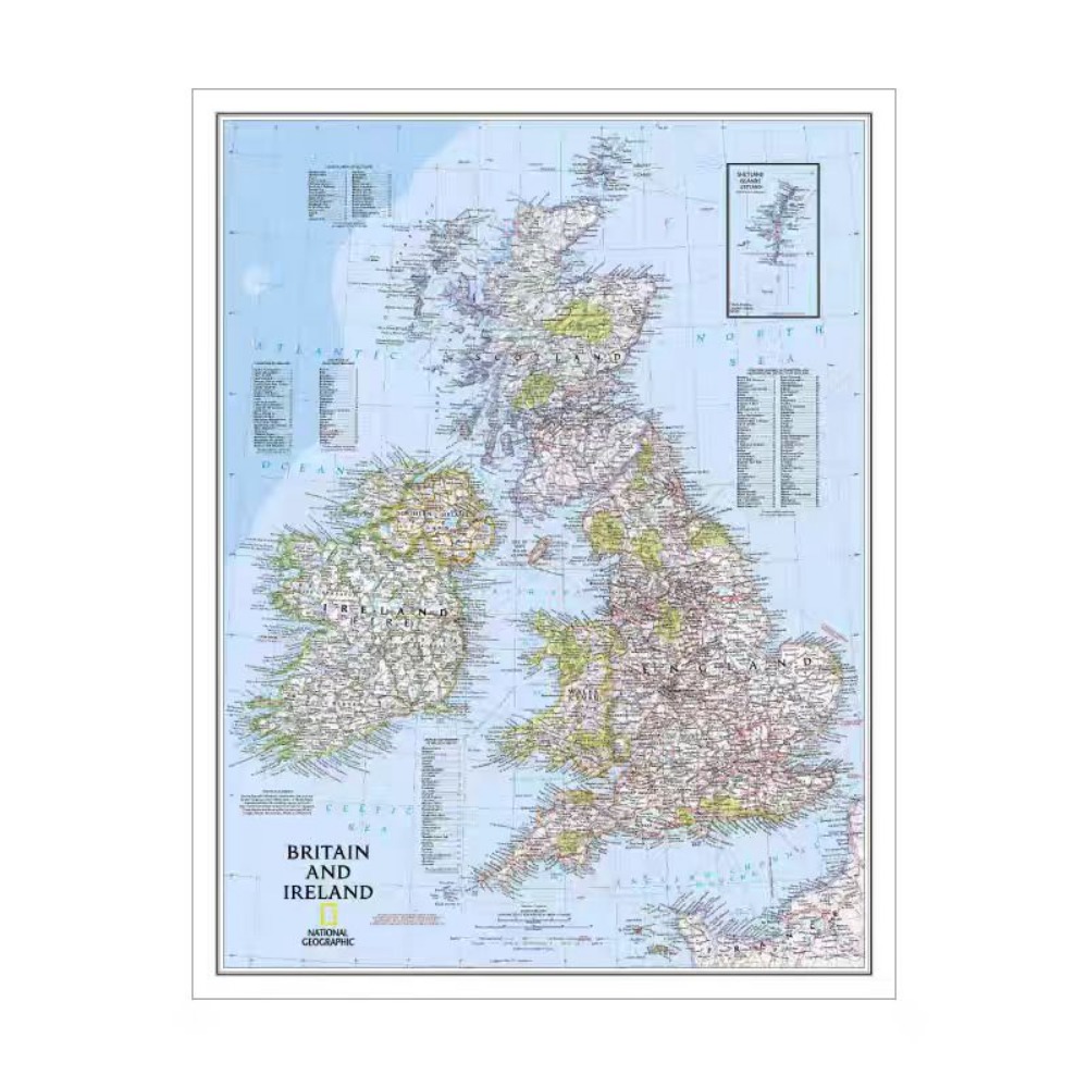 Vintage HD Britain Map Posters - Home Office And Library review and price