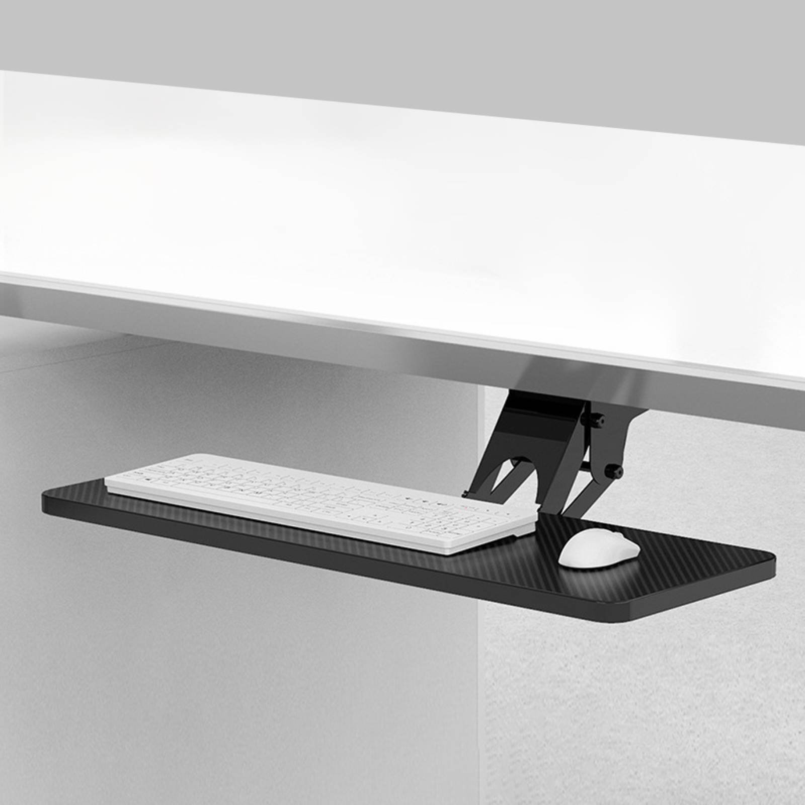 Under Desk Keyboard Tray Clutt - Keyboard Tray Under Desk review and price