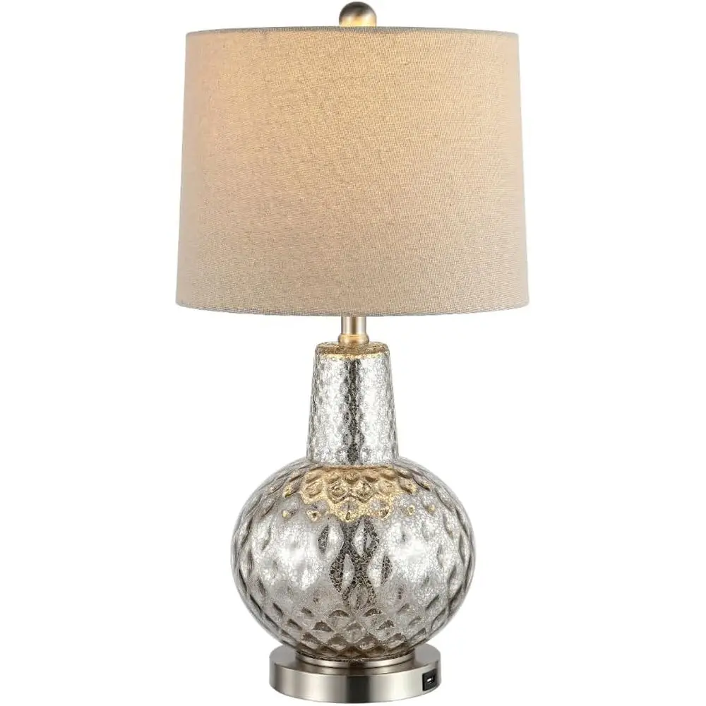 24-inch Silver/Ivory Shade LED - Home Office Lamp review and price